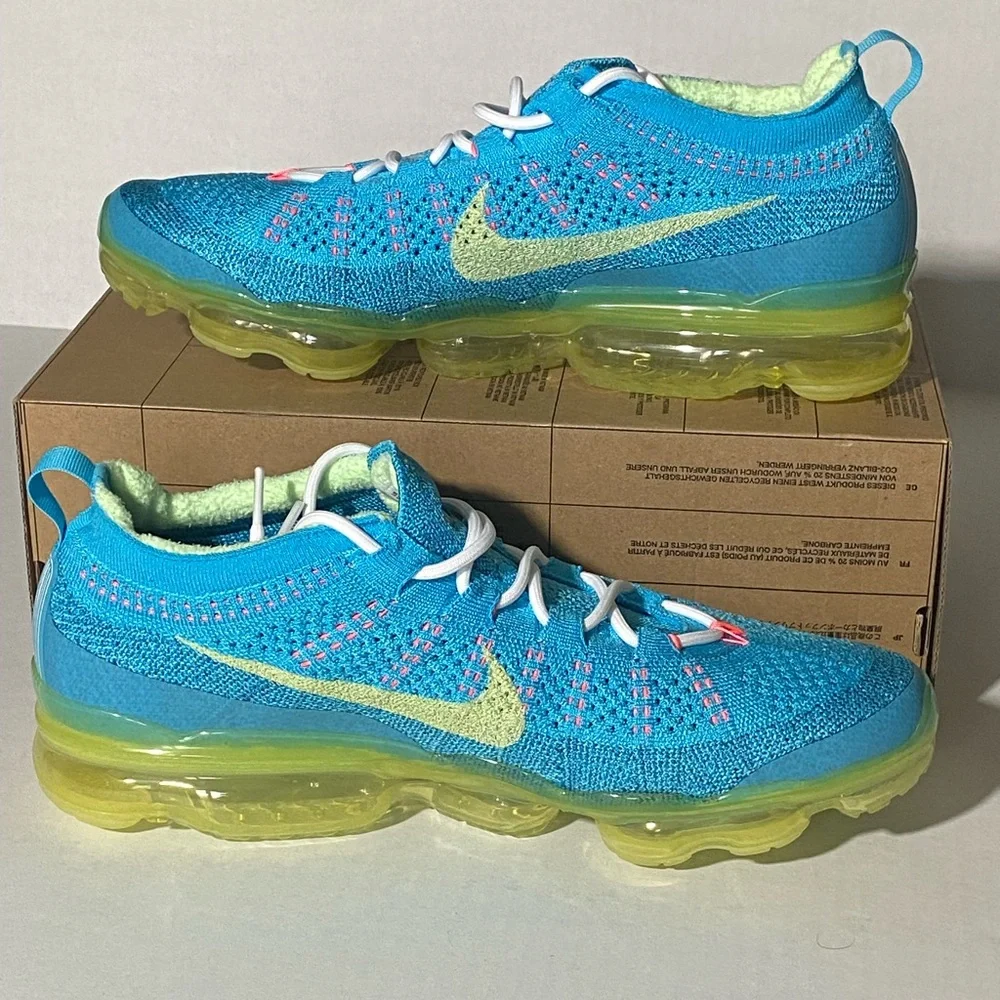 Nike Air Vapormax 2023 FK Flyknit Baltic Blue DV1678-400 Men's Sz 12 - Picture 2 of 7